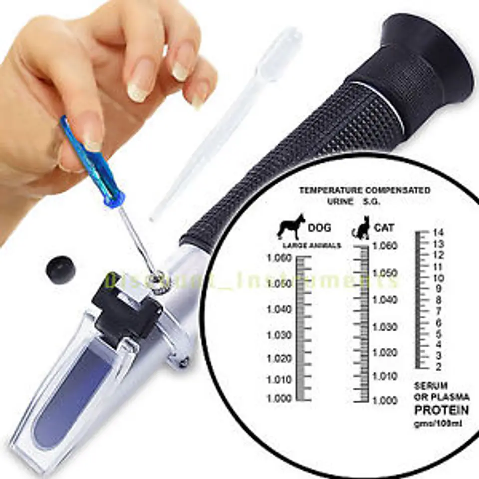 REFRACTOMETRO VETERINARIO 2
