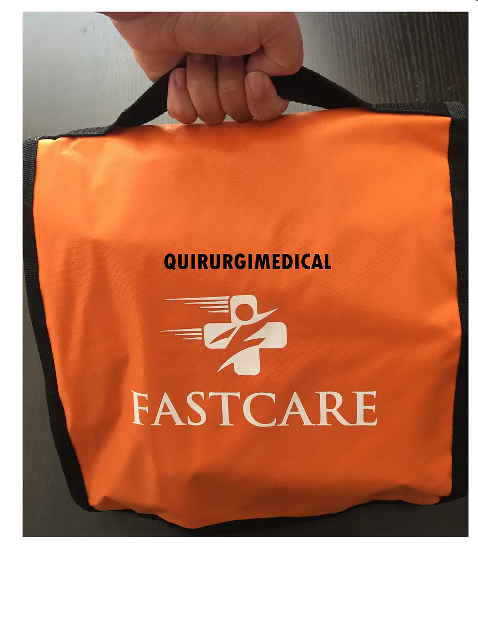 Bolso/Maletín naranja porta ferulas y otros 5