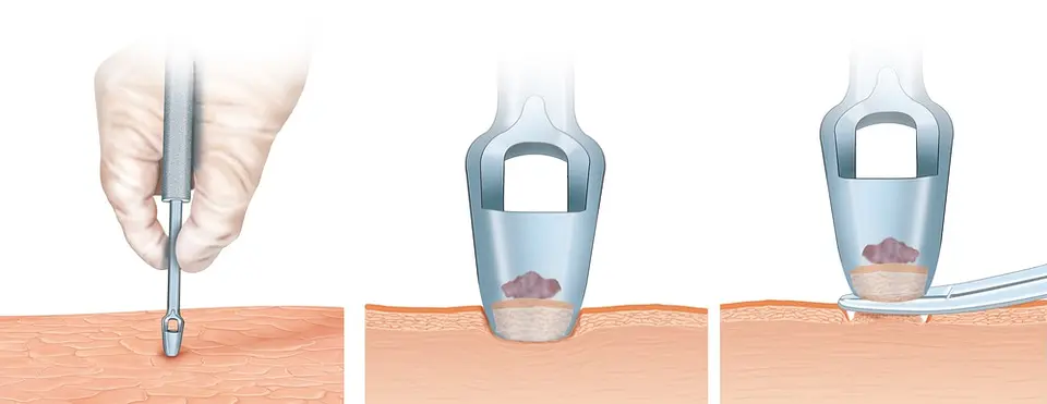 PUNCH O PUNZÓN DE BIOPSIA DE PIEL KEYES 4