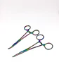 Pinzas hemostática Halsted de 14cm edición colors Tornasol - Miniatura 2