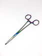 Pinzas hemostática Halsted de 14cm edición colors Tornasol - Miniatura 4