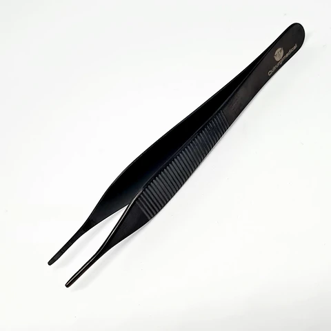PINZA ADSON ANATOMICA DE 13CM COLOR NEGRO