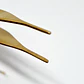 PINZA ADSON ANATÓMICA DE 13CM COLOR DORADO - Miniatura 2
