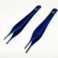 PINZA ADSON ANATOMICA DE 13CM COLOR AZUL - Miniatura 3