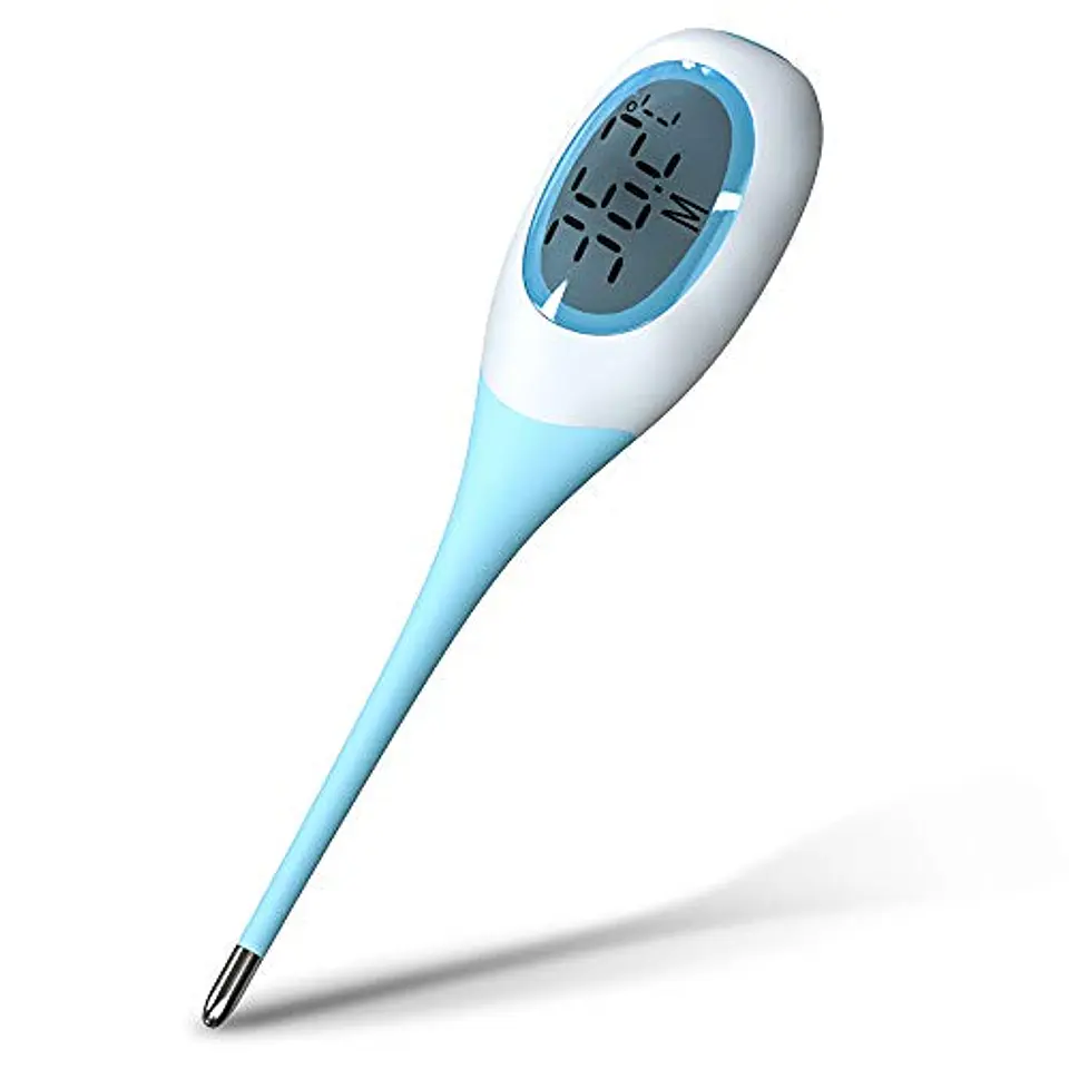 Termometro Digital Celeste Punta Flexible lectura rapida 3