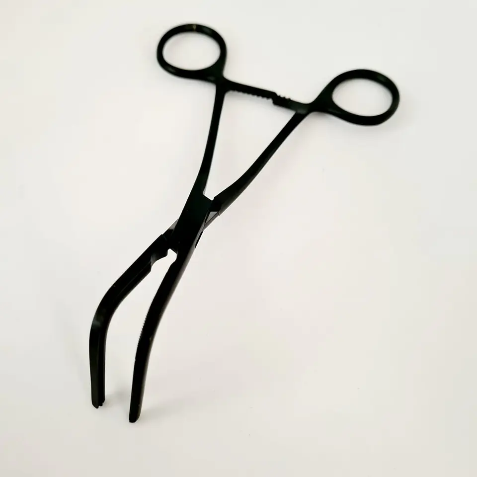 PINZA VASCULAR DEBAKEY MOSQUITO 90° DE 15CM 2
