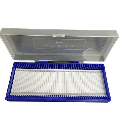 CAJA-ESTUCHE AZUL PARA PORTAOBJETOS