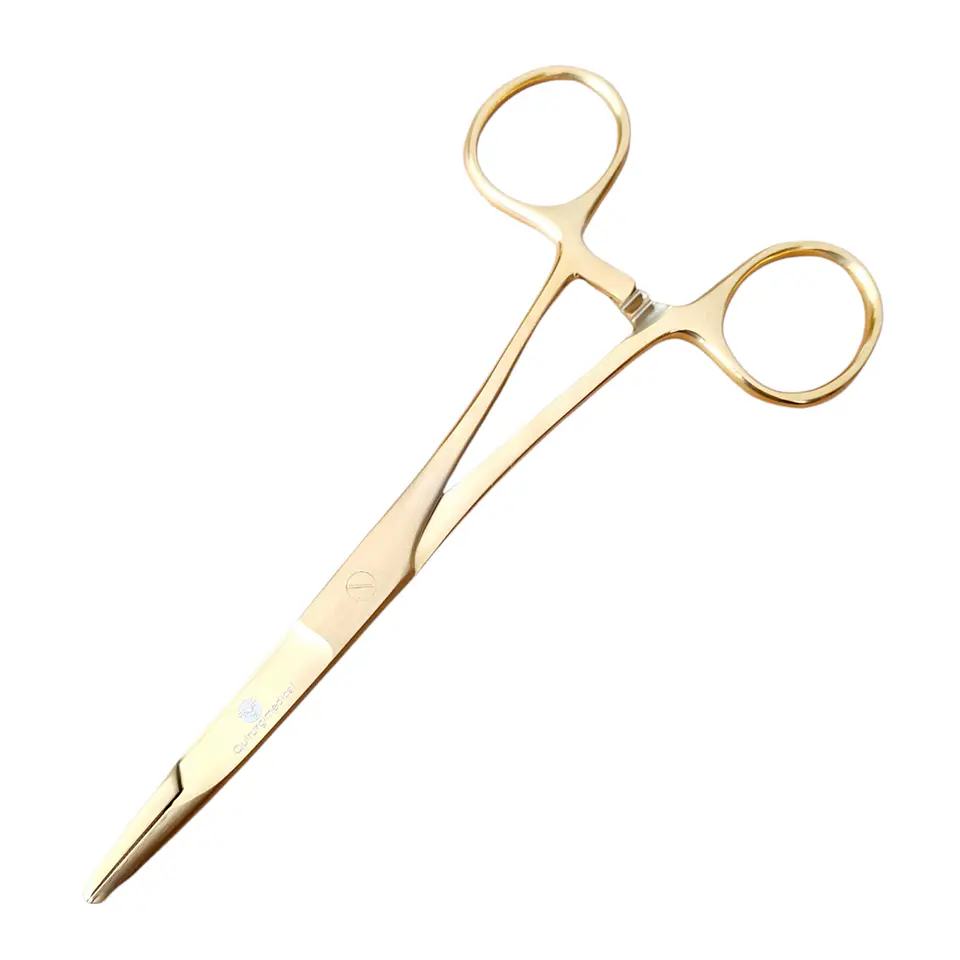 PORTA AGUJA OLSEN HEGAR DE 14CM TUNGSTENO-COLORS GOLD 1