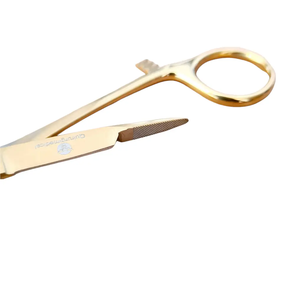 PORTA AGUJA OLSEN HEGAR DE 14CM TUNGSTENO-COLORS GOLD 2