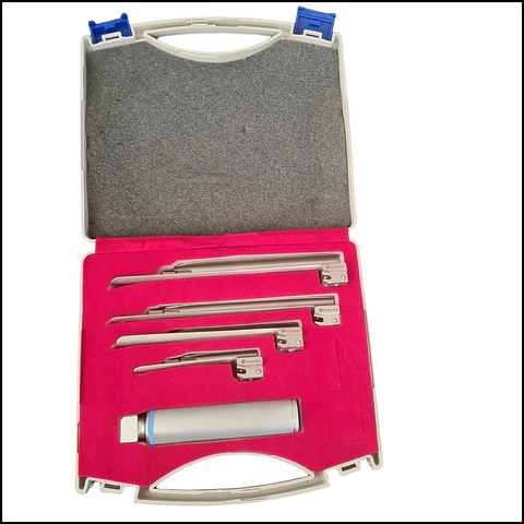 SET LARINGOSCOPIO MILLER CONVENCIONAL 