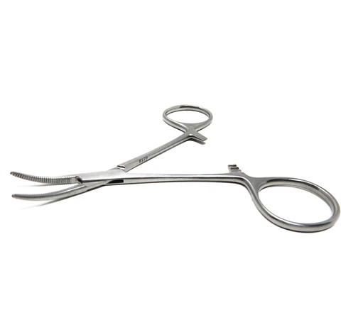 PINZA MICROMOSQUITO CURVA DE 10CM 