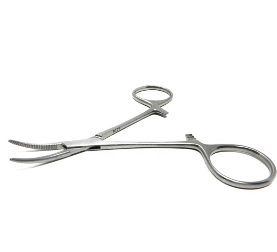 PINZA MICROMOSQUITO CURVA DE 10CM  1