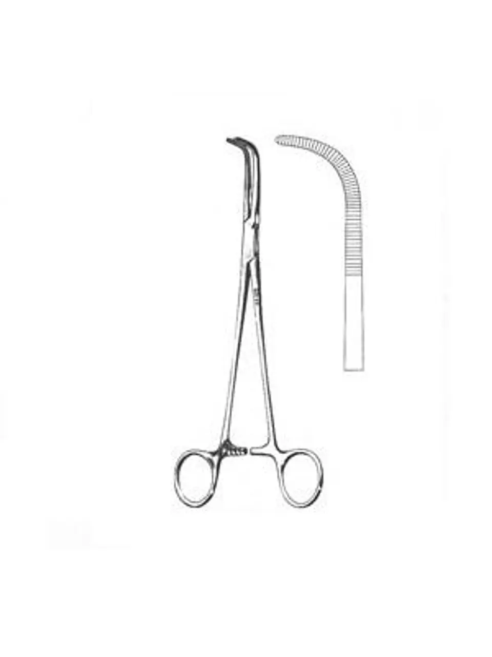 PINZA HEMOSTATICA MIXTER DE 23CM  5