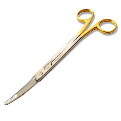 TIJERA GORNEY FREEMAN CURVA 18CM CARBURO TUNGSTENO 