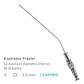 Cánula aspiración Frazier de 3mm - Miniatura 5