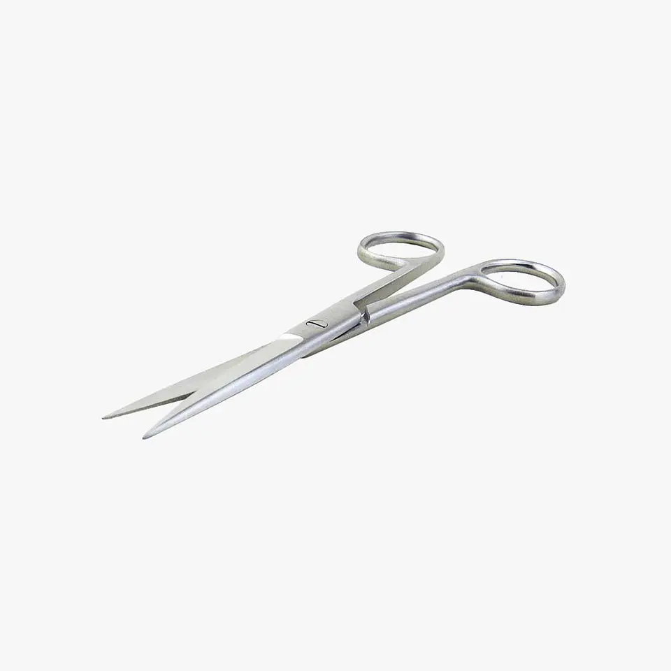 TIJERA AGUDA-AGUDA RECTA DE 14CM PK 1