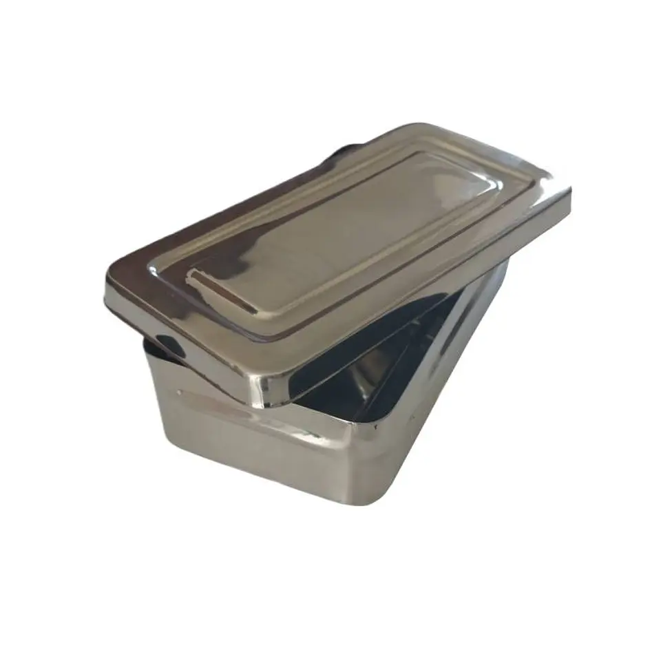 Caja de acero 20x10x4cm con detalles REMATE 1