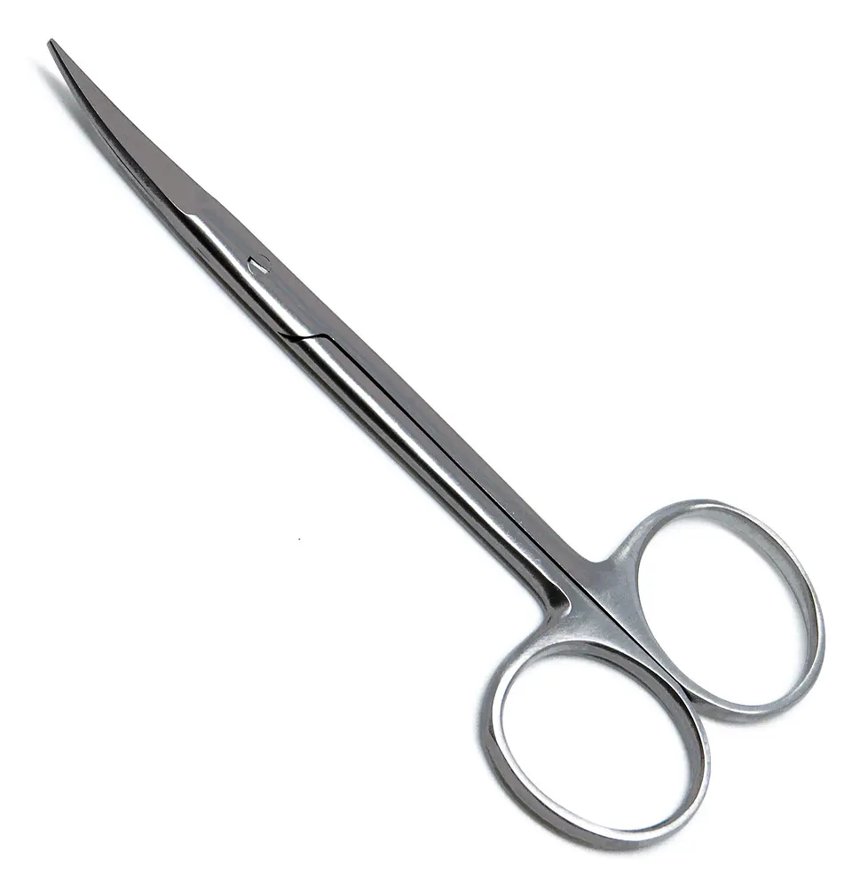 TIJERA IRIS CURVA DE 11CM ACERO ALEMAN 1