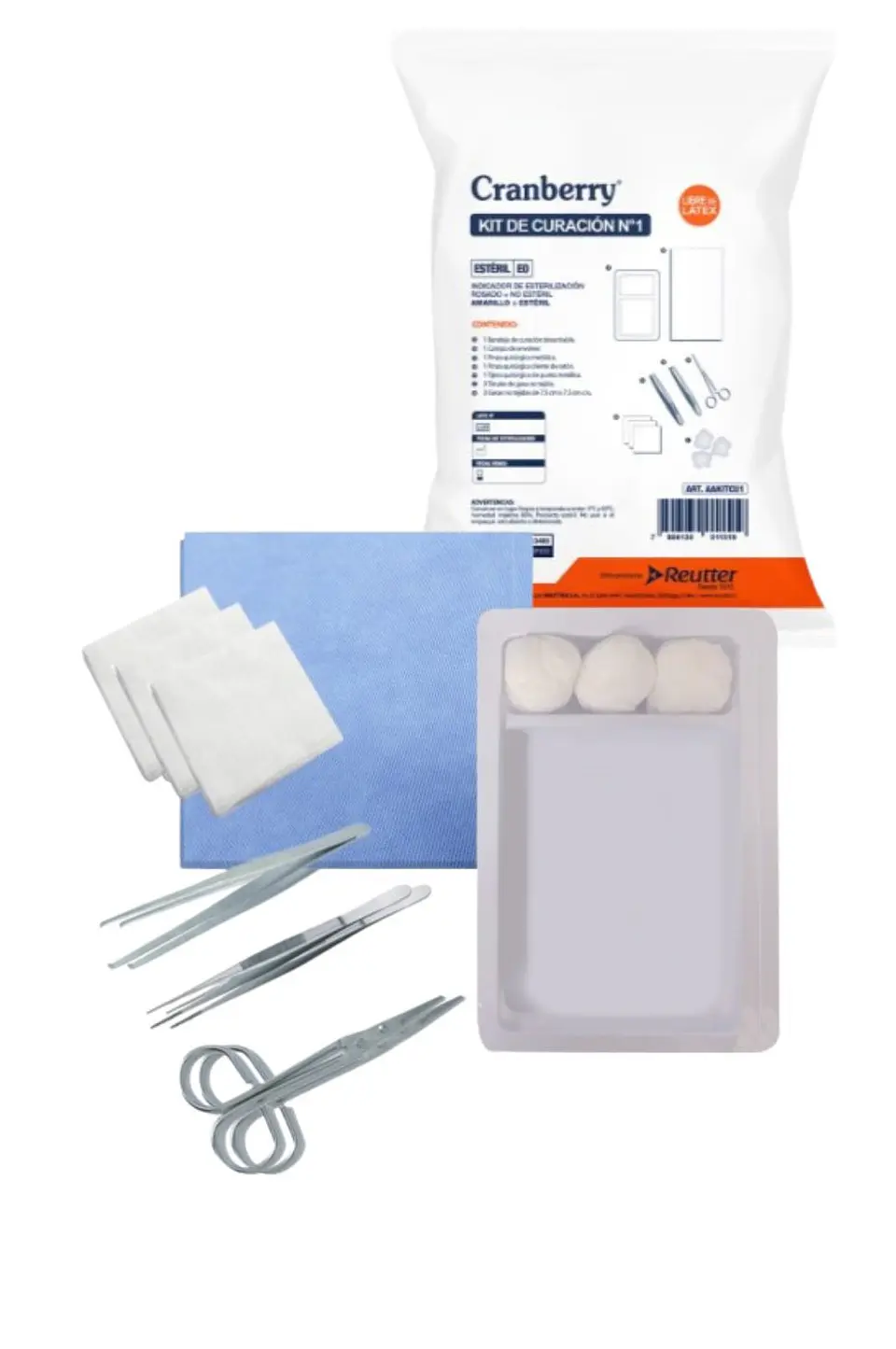 Set de Curación estéril y desechable 3