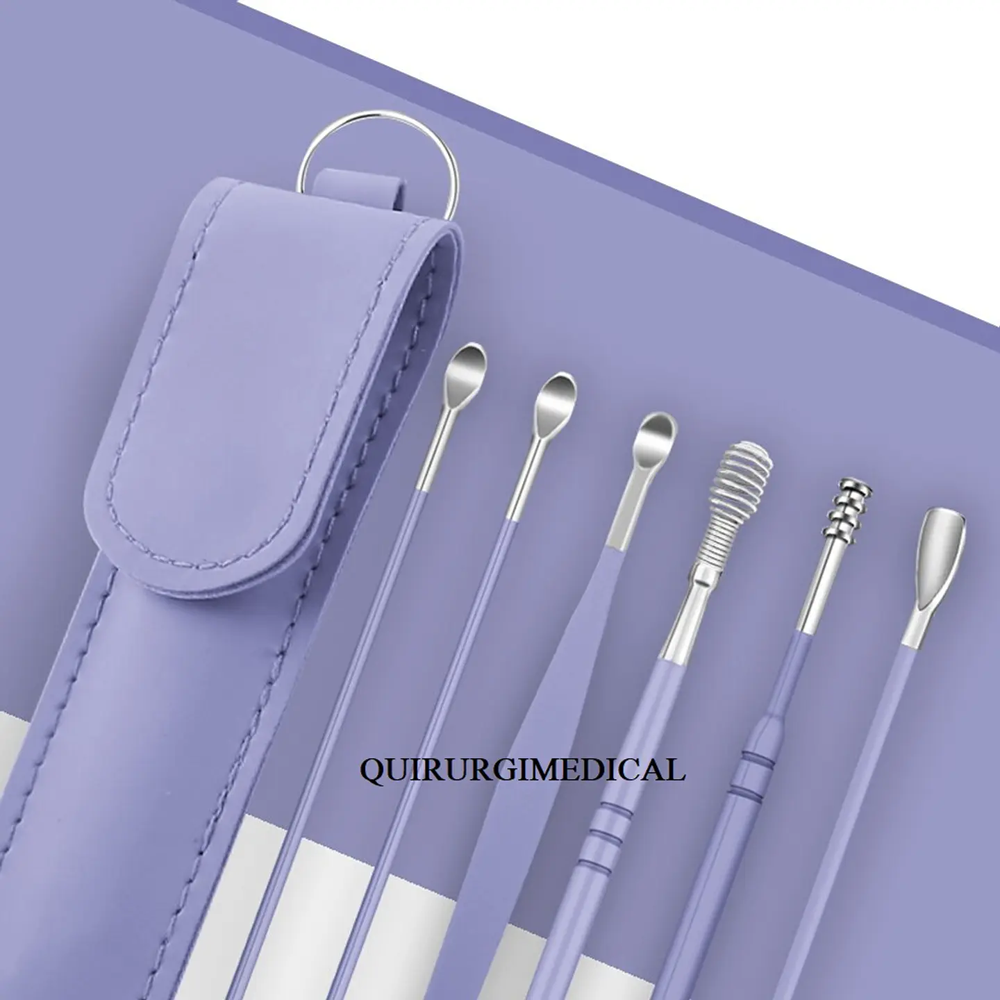 SET CURETAS DE OIDO COLORS 7