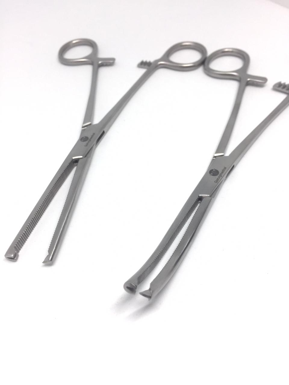 PINZA HEMOSTATICA KOCHER RECTA O CURVA DE 18CM