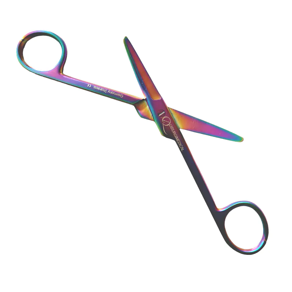 Tijera mayo recta tornasol 14cm 3