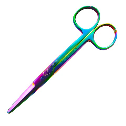 Tijera mayo recta tornasol 14cm