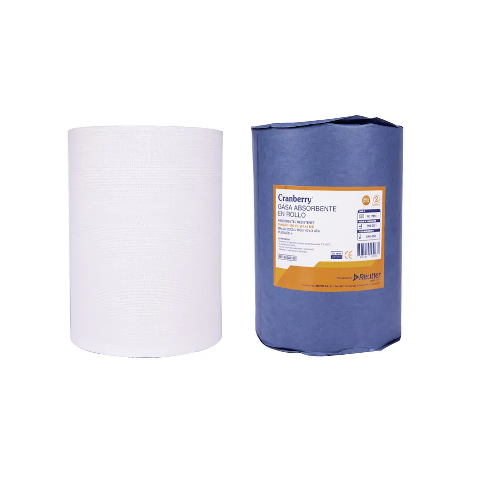 Gasa absorbente en rollo de 100YD 1