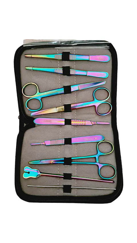 SET DISECCIÓN TORNASOL DE 9 PIEZAS