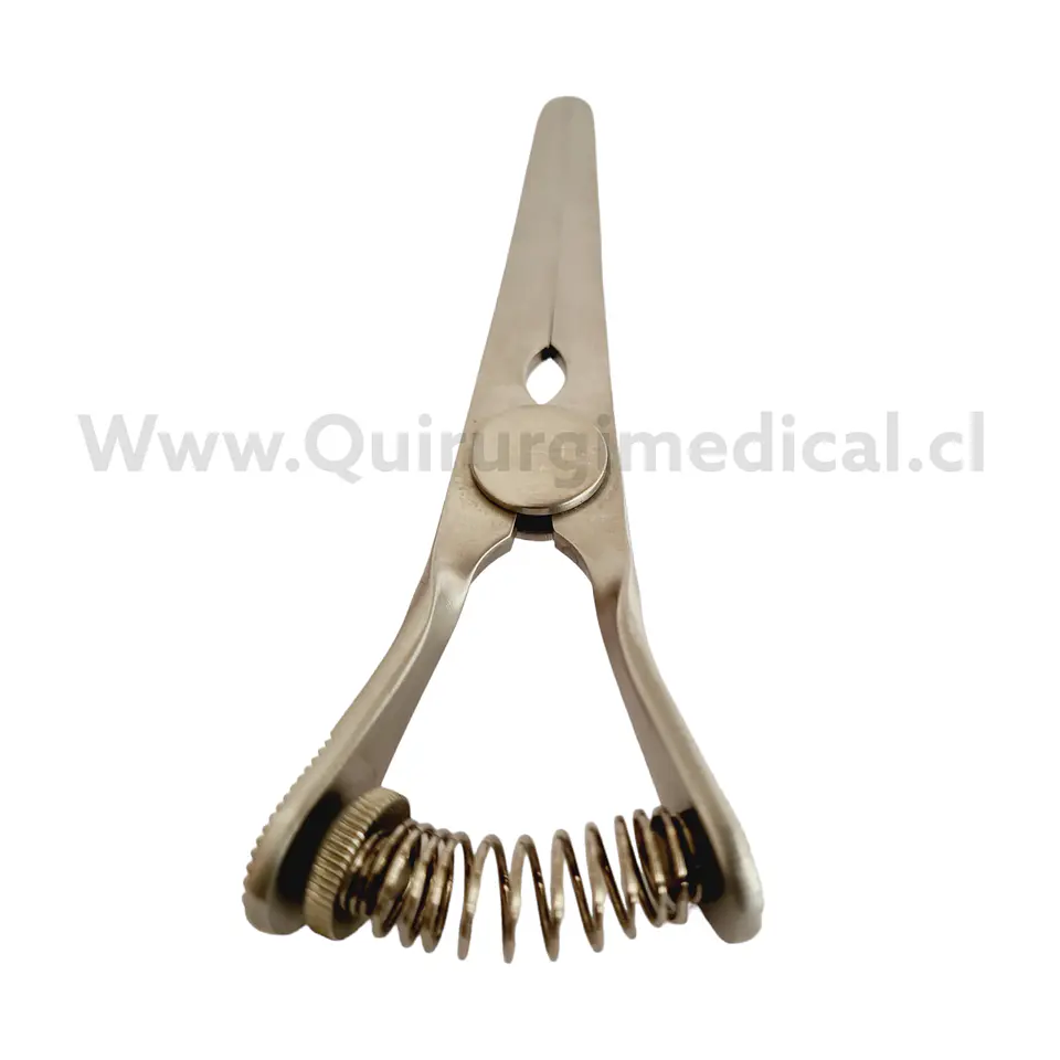 CLAMP VASCULAR BULLDOG DE GLOVER RECTO DE 9,5CM. 3