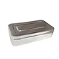 Ca﻿ja acero inoxidable 20x10x5cm Importada - Miniatura 1
