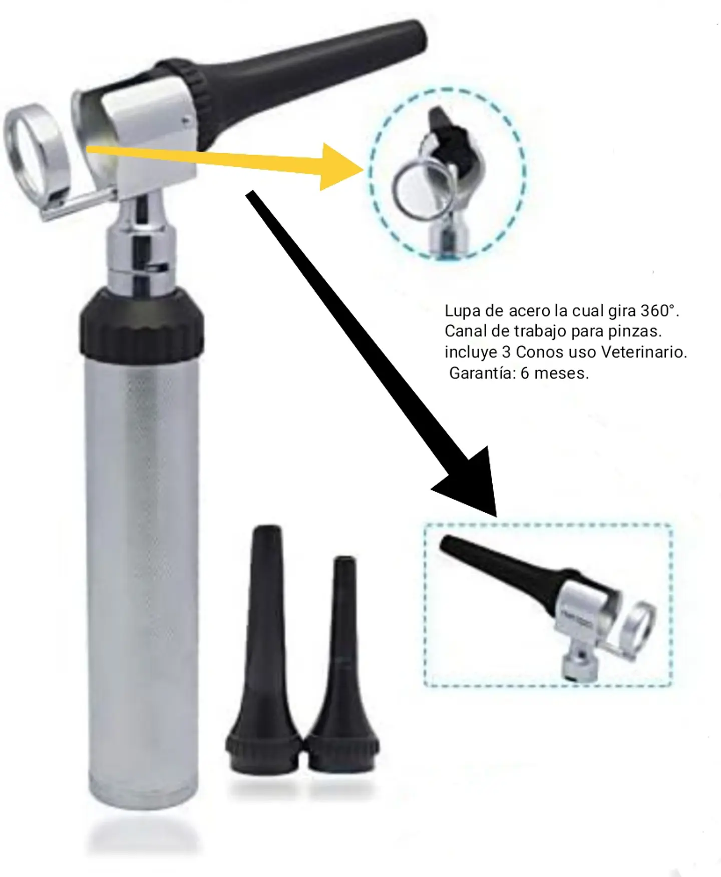 OTOSCOPIO VETERINARIO PK 3