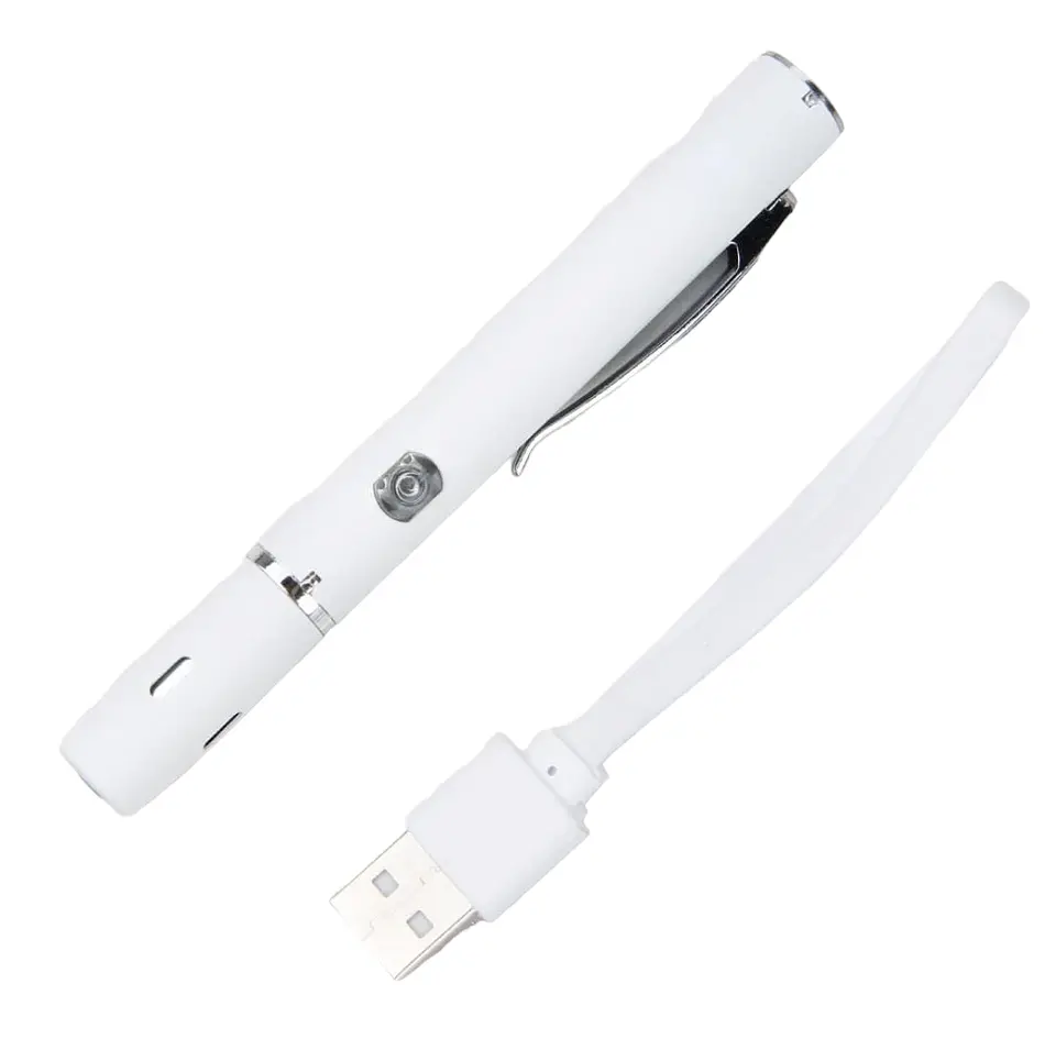 Linterna tipo boligrafo médico Recargable Usb 2