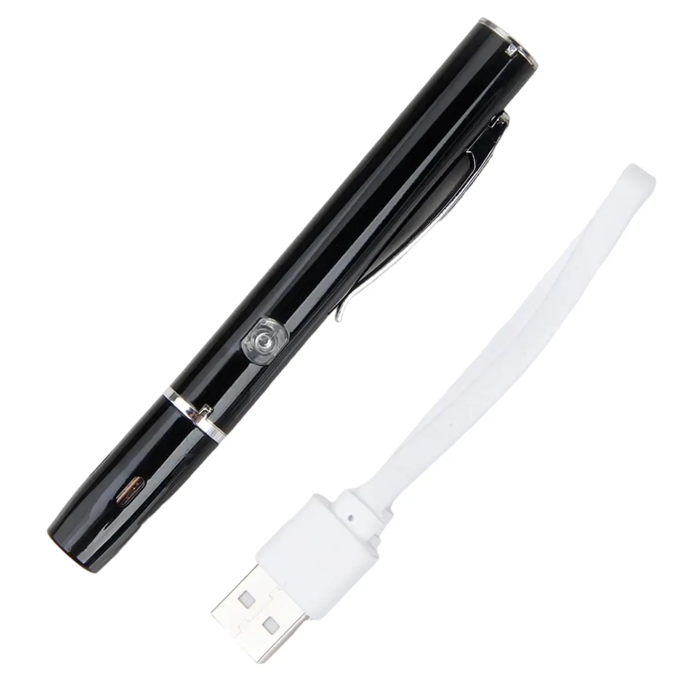 Linterna tipo boligrafo médico Recargable Usb 3
