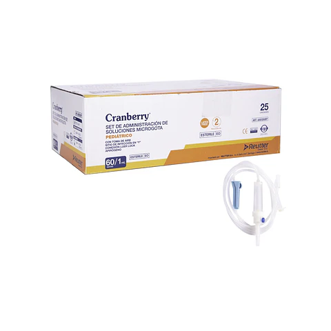 Bajada de suero caja de 25 unidades