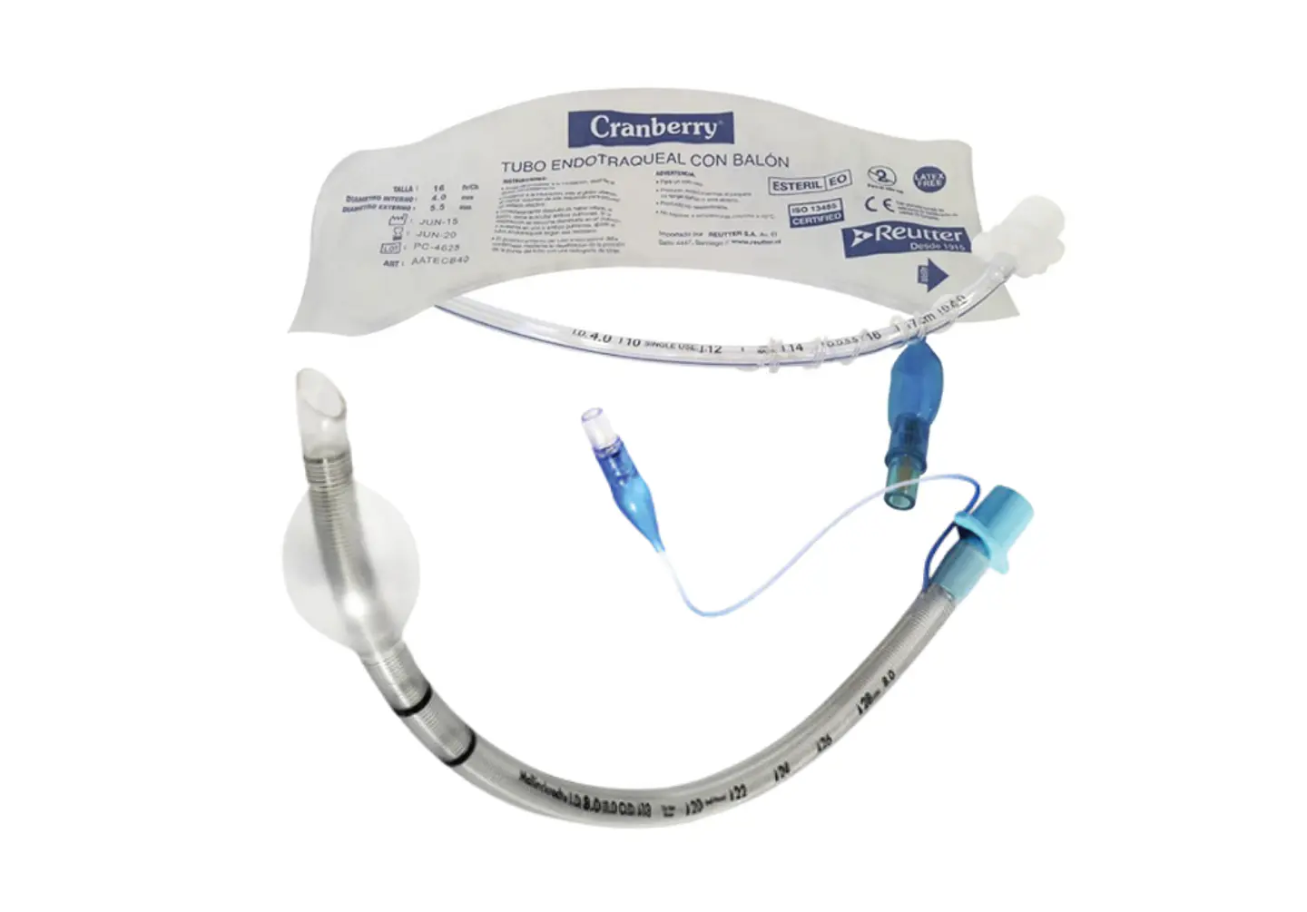 TUBO ENDOTRAQUEAL CON BALON 1