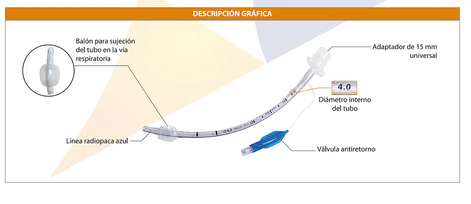 TUBO ENDOTRAQUEAL CON BALON 3