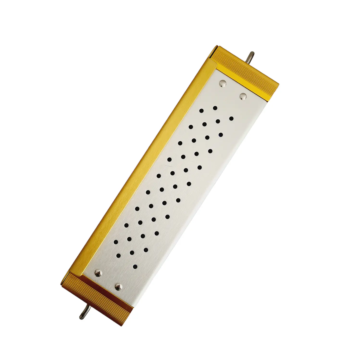 CAJA PERFORADA AMARILLA 2