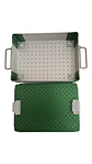 CAJA PERFORADA VERDE - Miniatura 1