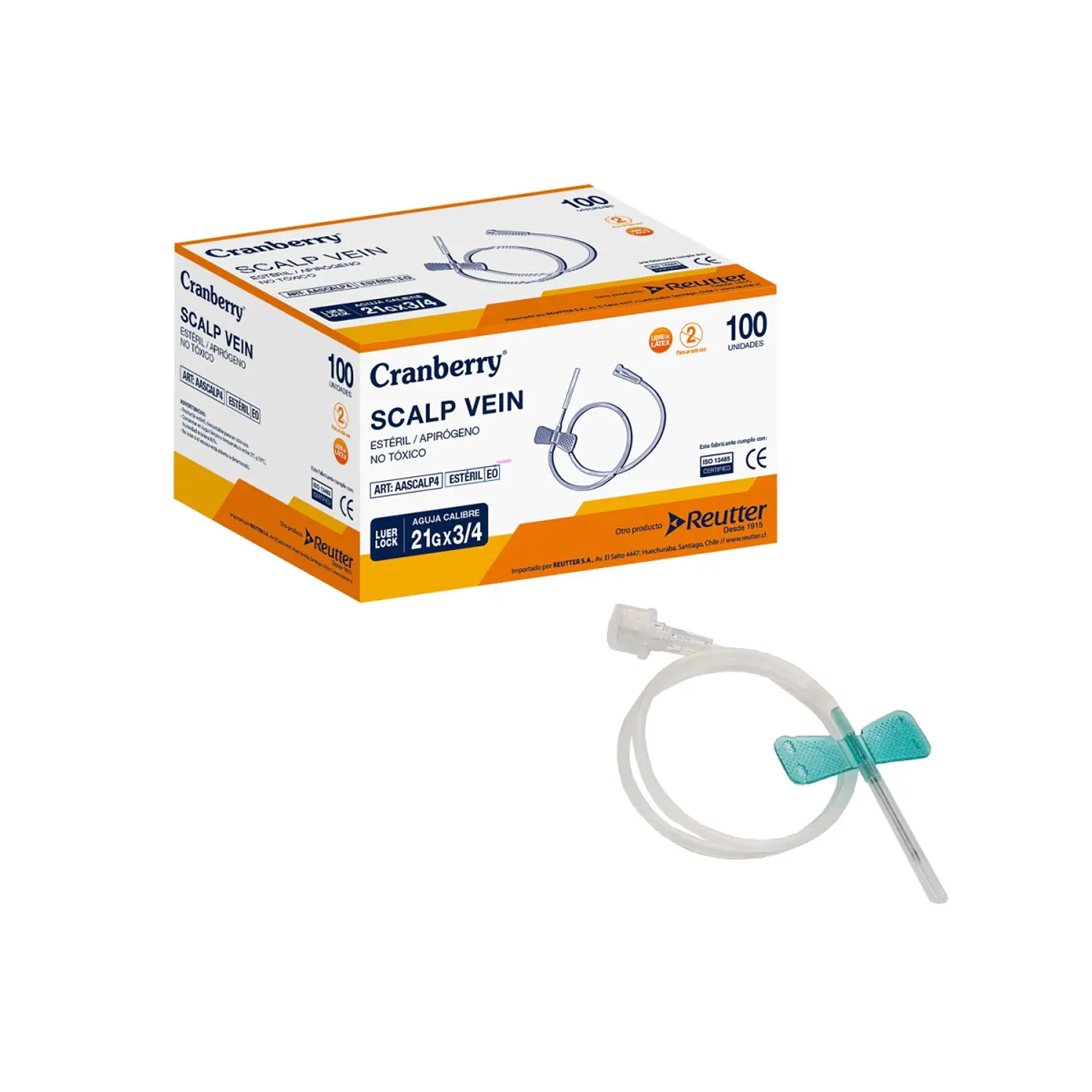 Mariposa (scalp Vein) 21g X 3/4 2