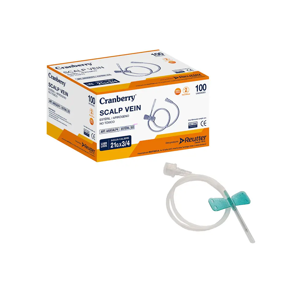 Mariposa (scalp Vein) 21g X 3/4 2