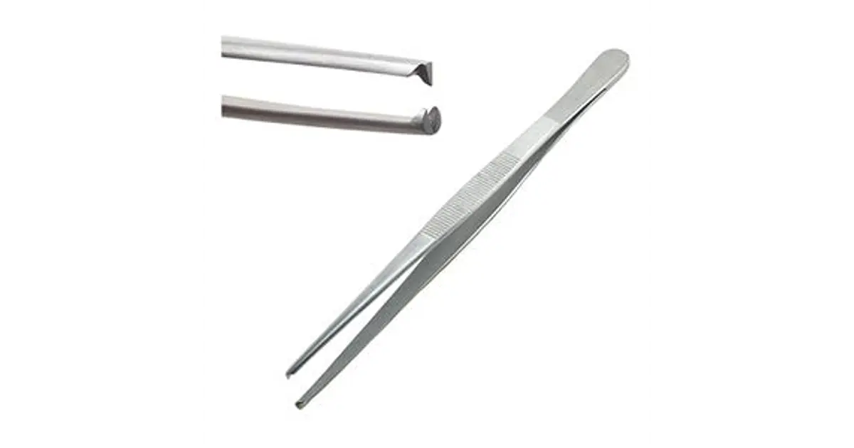 PINZA TISSUE QUIRURGICA DE 12CM PK ECONOMICA