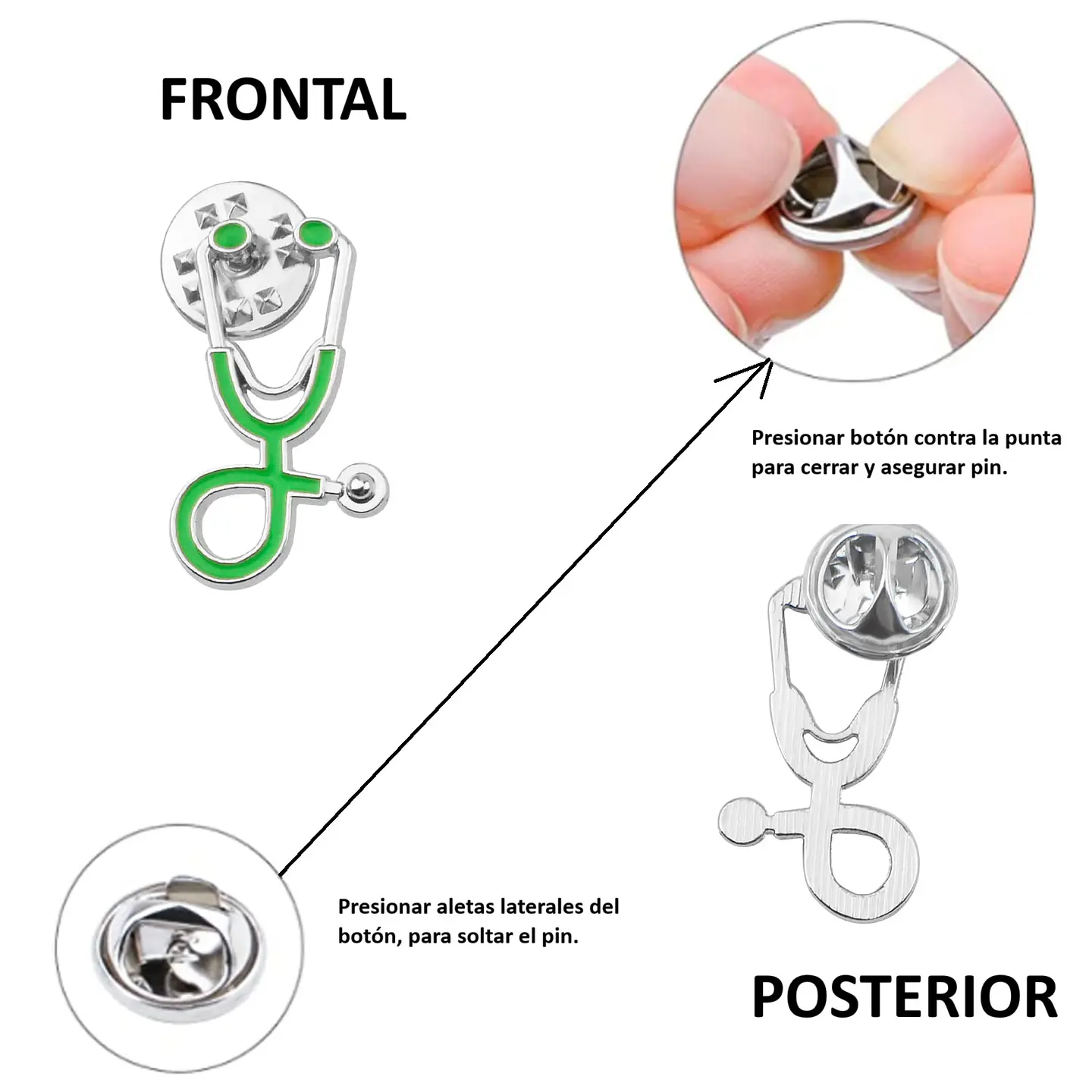 Pin Piocha Fonendoscopio 3