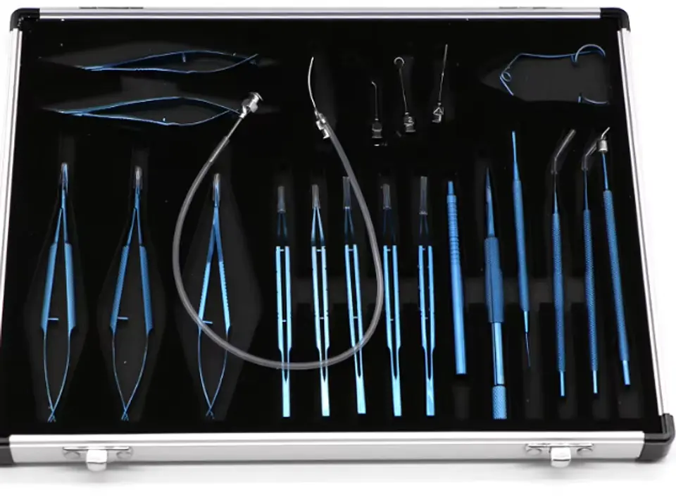 KIT MASTER MICROCIRUGÍA OFTÁLMICA 1