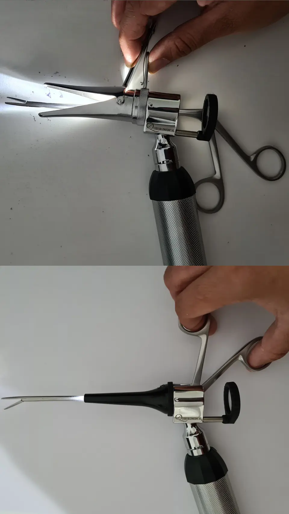 KIT OTOSCOPIO VETERINARIO+PINZA+ESPECULO 4