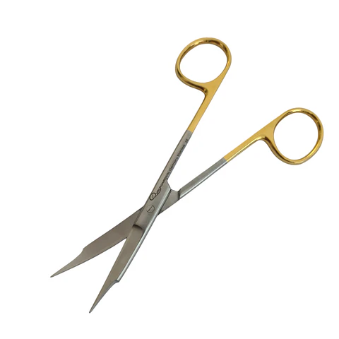 TIJERA GOLDMAN FOX CURVA 13CM TC