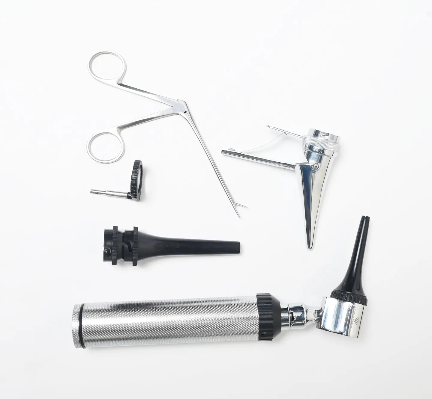KIT OTOSCOPIO VETERINARIO+PINZA+ESPECULO 2