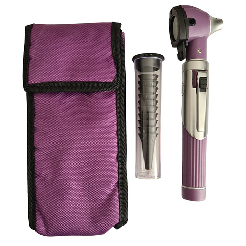 OTOSCOPIO LED DE F.O COLOR MORADO