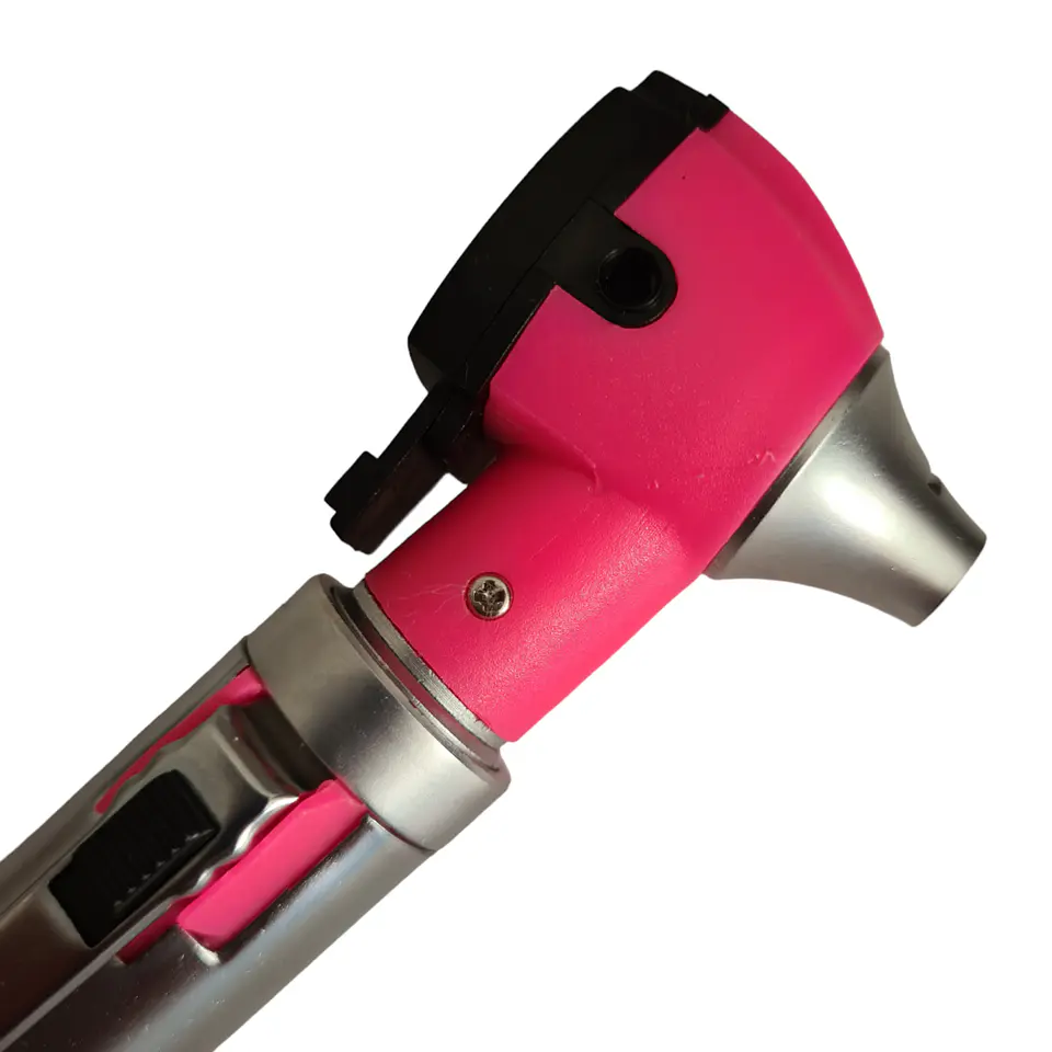 OTOSCOPIO LED DE F.O COLOR ROSADO 3