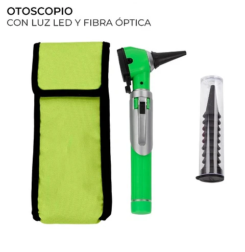 OTOSCOPIO LED DE F.O COLOR VERDE